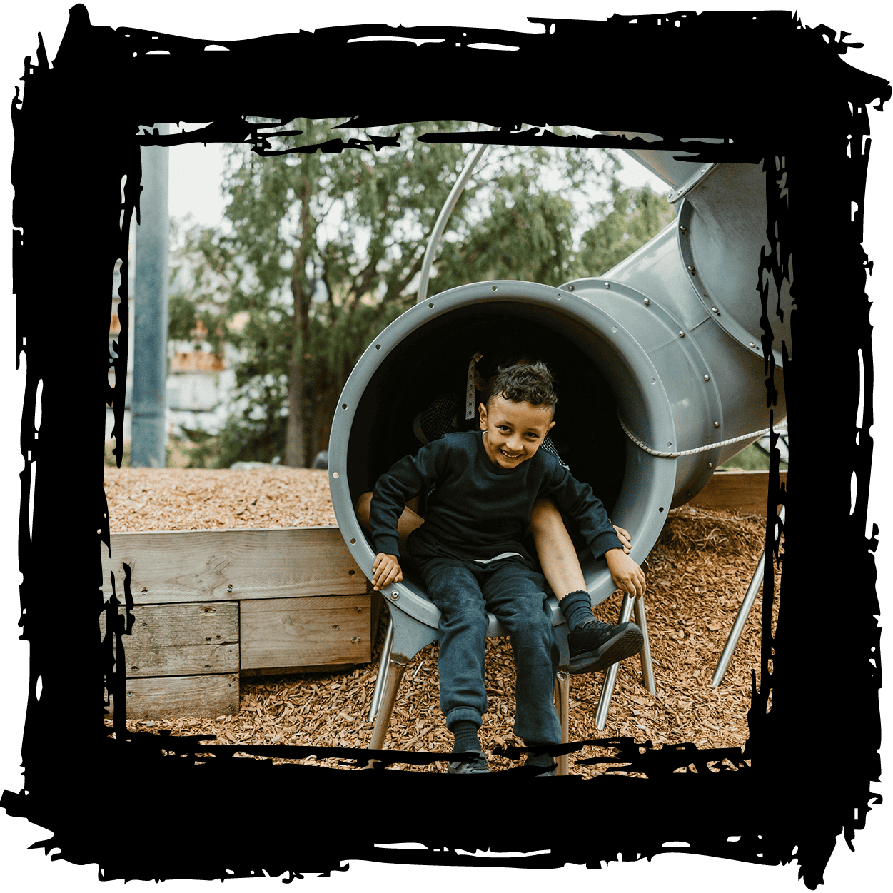 Children creating crafts in the Fitzroy workshop